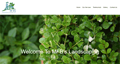 Desktop Screenshot of mrbslandscaping.com.au